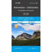 Kungsleden 2 Kebnekaise Saltoluokta karta och guide Outdoorkartan